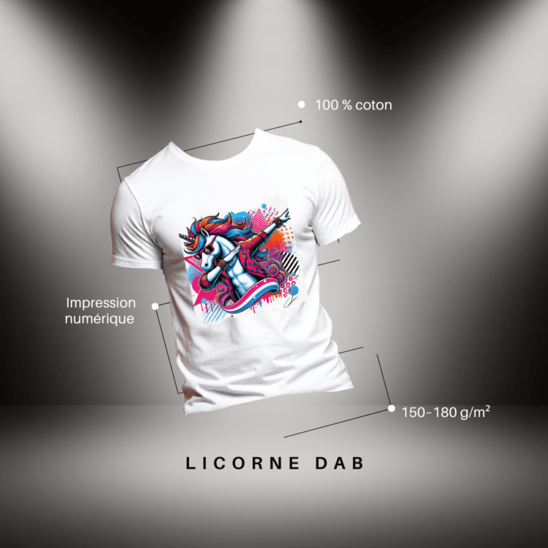 T-shirt Dab - Cmalicorne