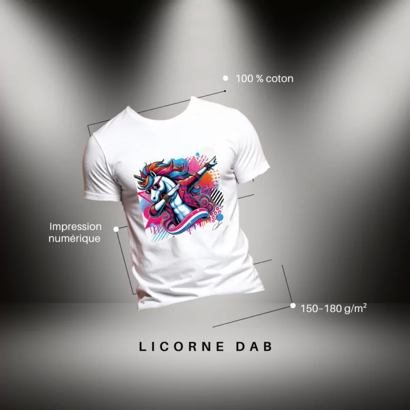 T-shirt Dab - Cmalicorne