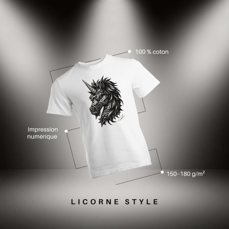 T-shirt Style - Cmalicorne