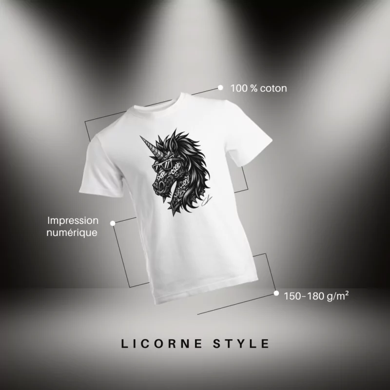 T-shirt Style - Cmalicorne
