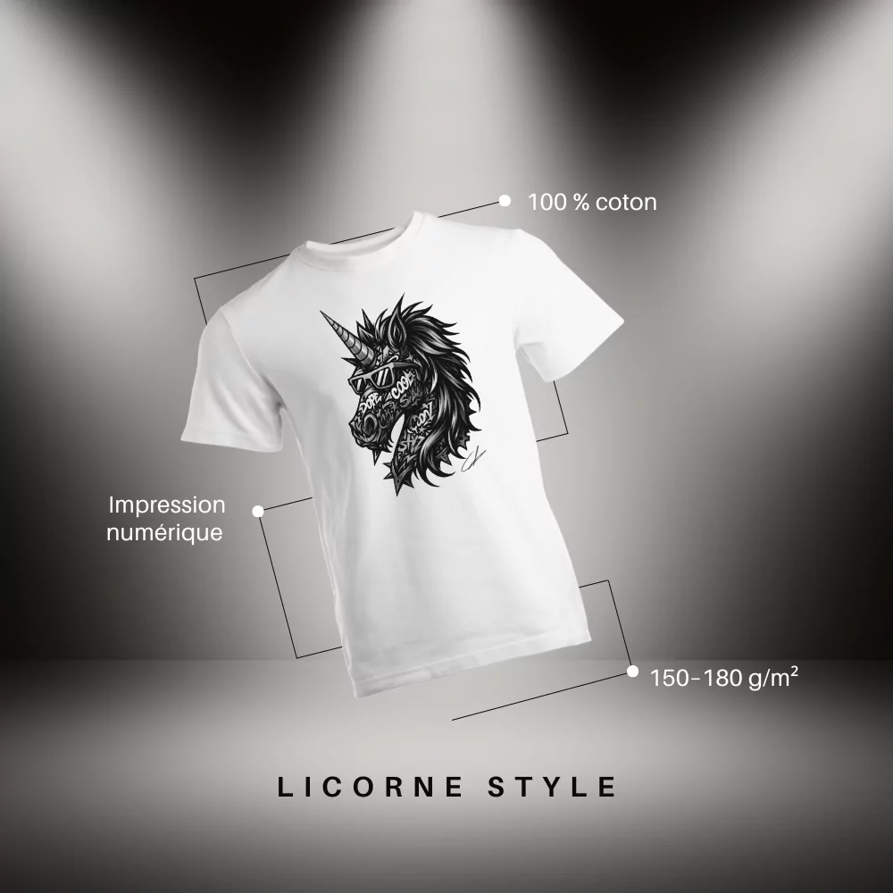 T-shirt Style - Cmalicorne