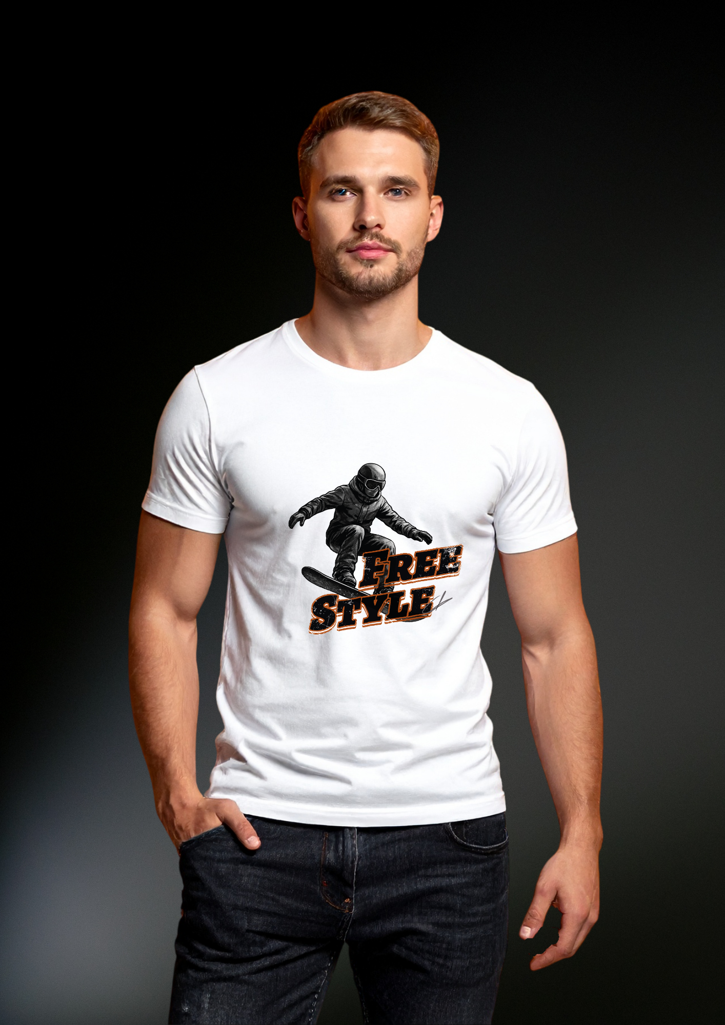 T-shirt Homme Free Style