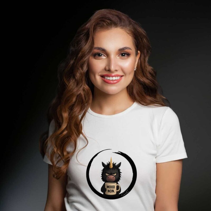 T-shirt Licorne Mood Non Femme