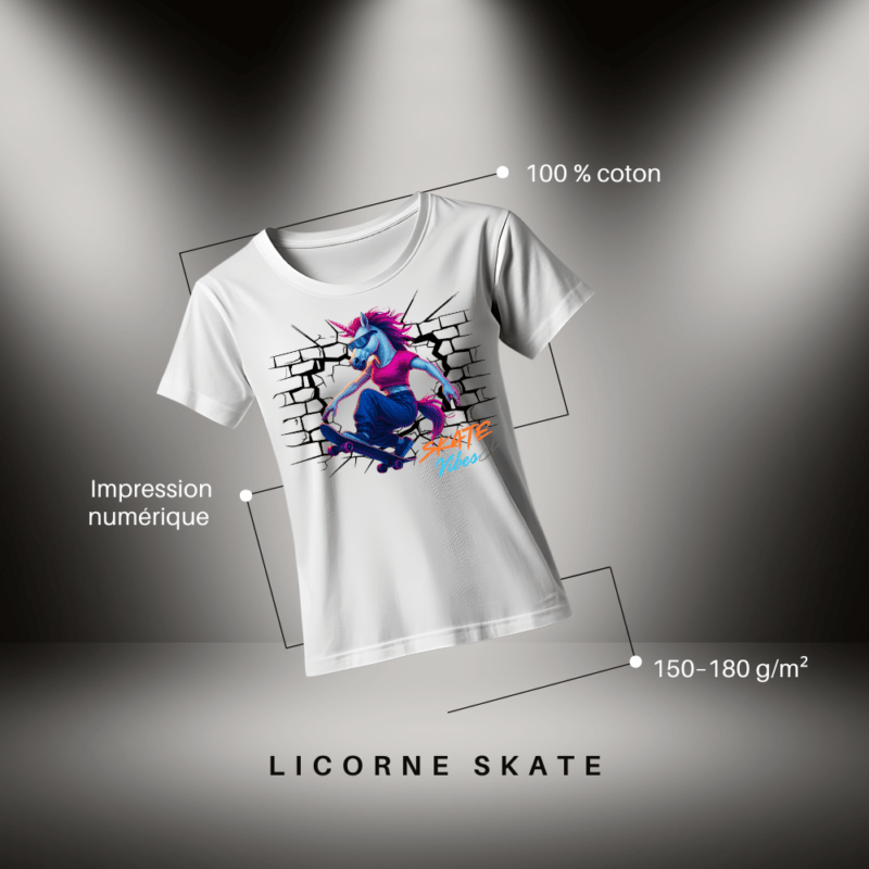 T-shirt Skate - Cmalicorne