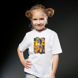 T-shirt Enfant Licorne « CALIFORNIA DREAM»