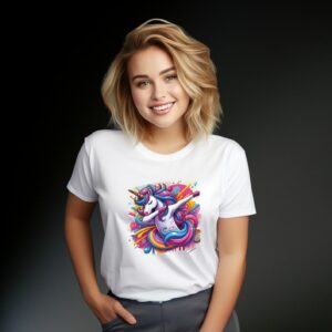 T-shirt Licorne "DAB GIRL"