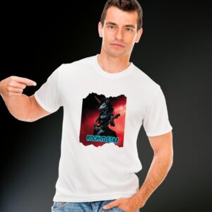T-shirt Licorne "ROCK METAL"