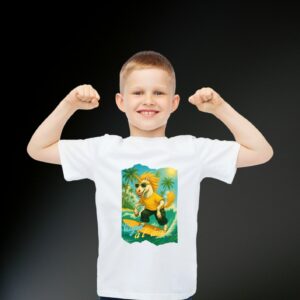 T-shirt Enfant Licorne « VAGUE A L'AME»